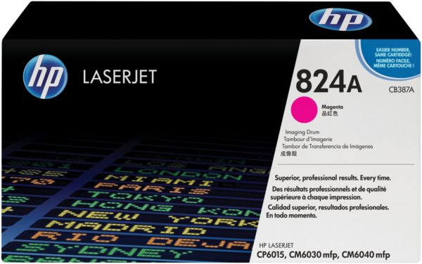 Tambor de imágenes LaserJet 824A magenta