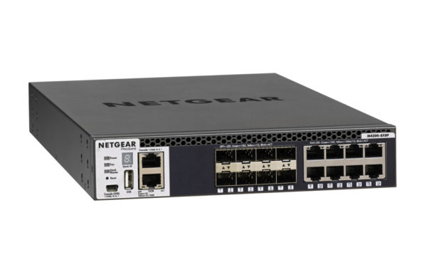 M4300-8X8F Gestionado L3 10G Ethernet (100/1000/10000) 1U Negro