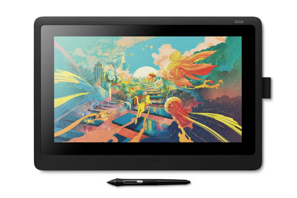 Cintiq 16 tableta digitalizadora Negro 5080 líneas por pulgada 344,16 x 193,59 mm