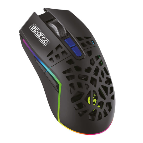 SPWMOUSE ratón Juego mano derecha RF inalámbrico 4800 DPI