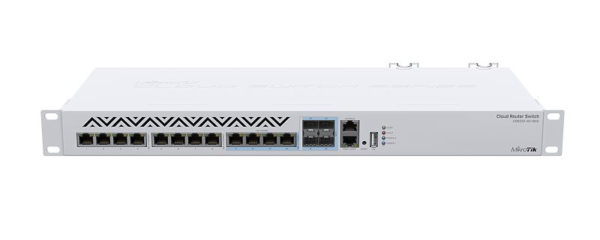 CRS312-4C+8XG-RM switch Gestionado L3 10G Ethernet (100/1000/10000) 1U Blanco