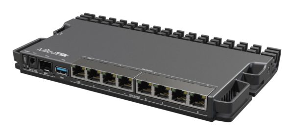 RB5009UG+S+IN router 2.5 Gigabit Ethernet Negro