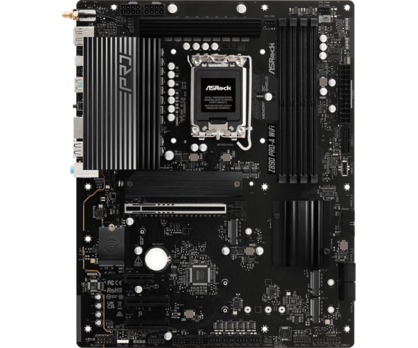 Z890 Pro-A WiFi Intel Z890 LGA 1851 (Socket V1) ATX