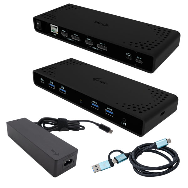 Universal Dual 4K Display Docking Station + Power Delivery 85W