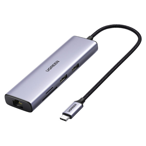 60515 base para portátil y replicador de puertos Alámbrico USB 3.2 Gen 1 (3.1 Gen 1) Type-C Gris