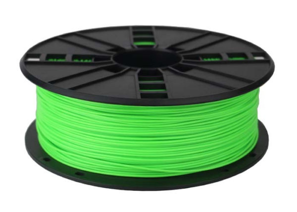 3DP-PLA1.75-01-FG material de impresión 3d Ácido poliláctico (PLA) Verde fluorescente 1 kg