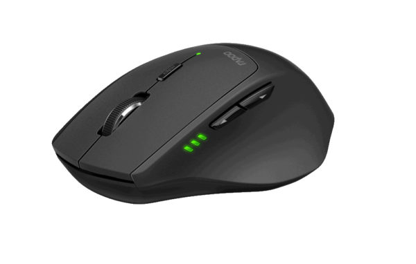 MT550 ratón Juego mano derecha RF Wireless + Bluetooth Óptico 1600 DPI