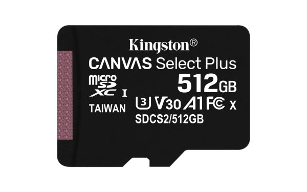 Canvas Select Plus 512 GB MicroSDXC UHS-I Clase 10