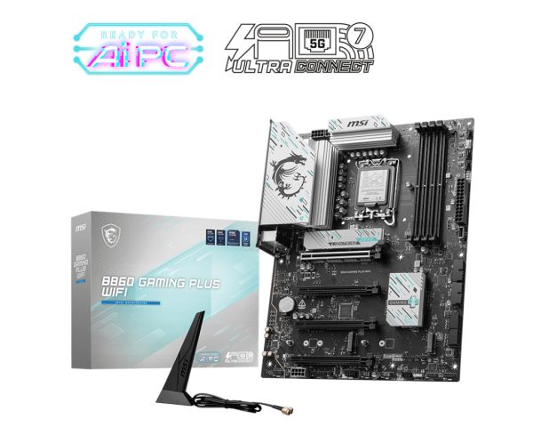 B860 GAMING PLUS WIFI placa base Intel B860 LGA 1851 (Socket V1) ATX