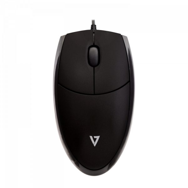 Mouse ottico USB LED - negro