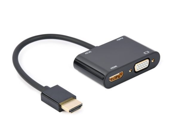 A-HDMIM-HDMIFVGAF-01 tarjeta y adaptador de interfaz HDMI, VGA