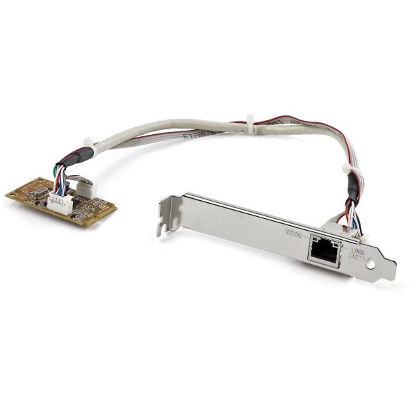 Adaptador Tarjeta de Red NIC Mini PCI Express PCI-e PCIe 1 Puerto Gigabit Ethernet RJ45