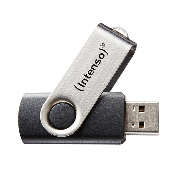 Basic Line unidad flash USB 8 GB USB tipo A 2.0 Negro, Plata