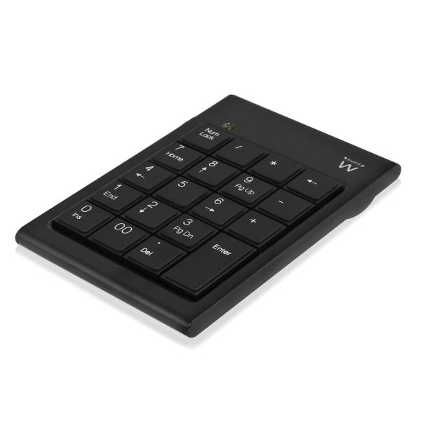 EW3102 teclado numérico PC/servidor USB Negro