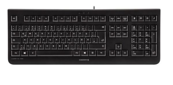 KC 1000 teclado USB QWERTY Español Negro