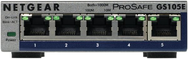 GS105E-200PES switch Gestionado L2/L3 Gigabit Ethernet (10/100/1000) Gris