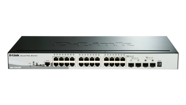 DGS-1510-28P switch Gestionado L3 Gigabit Ethernet (10/100/1000) Energía sobre Ethernet (PoE) Negro