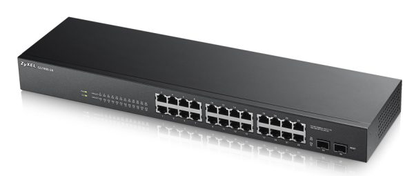 GS1900-24 Gestionado L2 Gigabit Ethernet (10/100/1000) Negro