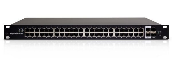 ES-48-500W switch Gestionado L2/L3 Gigabit Ethernet (10/100/1000) Energía sobre Ethernet (PoE) 1U Negro