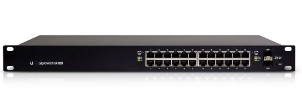 ES-24-250W switch Gestionado L2/L3 Gigabit Ethernet (10/100/1000) Energía sobre Ethernet (PoE) 1U Negro