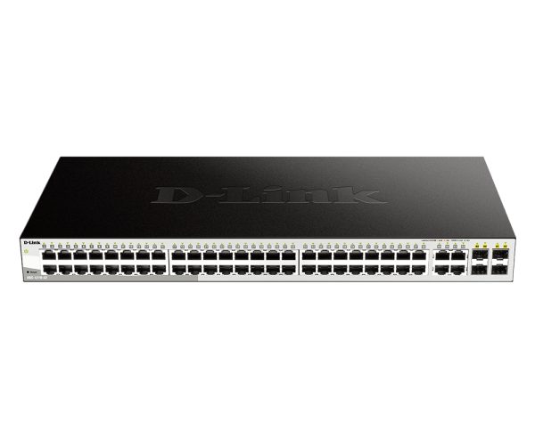 DGS-1210-52 switch Gestionado L2 Gigabit Ethernet (10/100/1000) 1U Negro