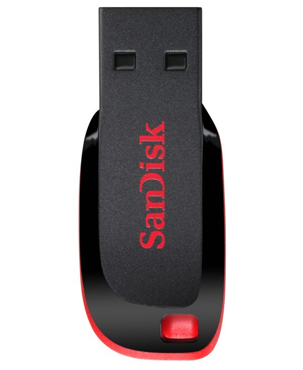 Cruzer Blade unidad flash USB 128 GB USB tipo A 2.0 Negro, Rojo