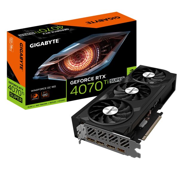 GeForce RTX 4070 Ti SUPER WINDFORCE OC 16G NVIDIA 16 GB GDDR6X