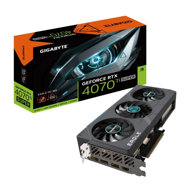 EAGLE GeForce RTX 4070 Ti SUPER OC 16G NVIDIA 16 GB GDDR6X