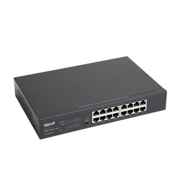 GES16000 No administrado Gigabit Ethernet (10/100/1000) Azul