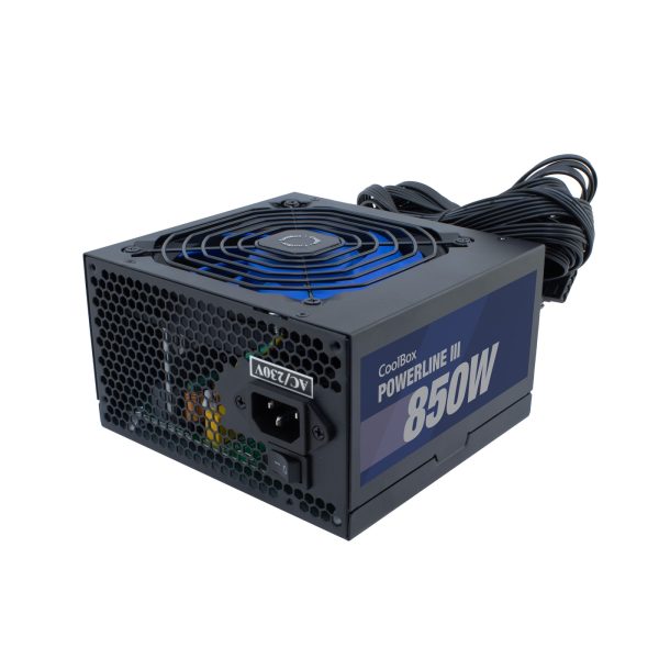 Powerline III 850 unidad de fuente de alimentación 850 W 20+4 pin ATX ATX Negro