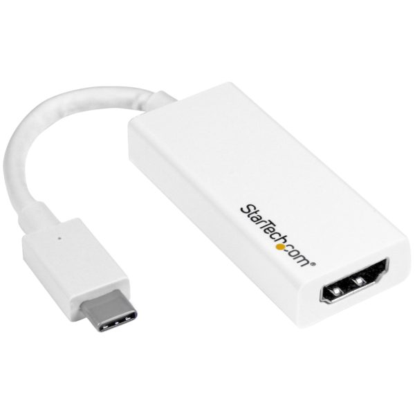 Adaptador USB-C a HDMI de 4K a 30Hz - Blanco