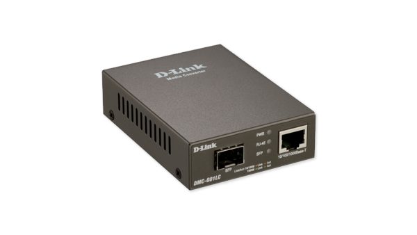 DMC-G01LC convertidor de medio 1000 Mbit/s Gris