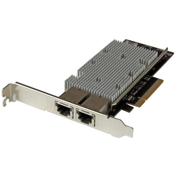 Tarjeta Adaptador de Red PCI Express Ethernet 10GBase-T con 2 Puertos RJ45 Chipset Intel x540