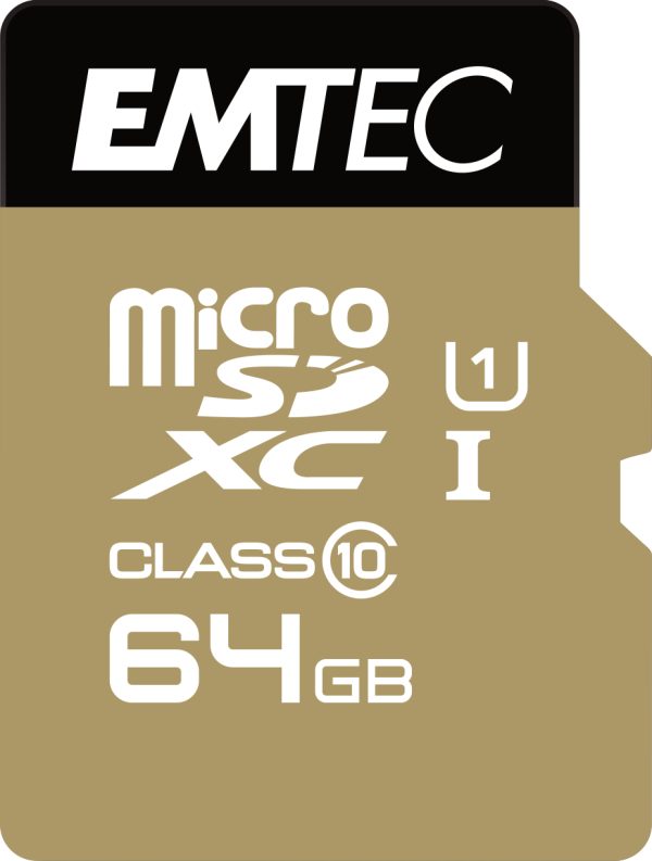 microSD Class10 Gold+ 64GB MicroSDXC Clase 10