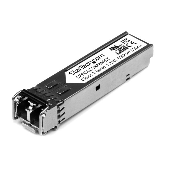 Módulo Transceptor SFP Compatible con Cisco GLC-SX-MM - 1000BASE-SX - Multimodo de 1 GbE - SFP Ethernet Gigabit de 1Gb - LC - 550m - 850nm - Cisco IE3400, IE3300, IE3200