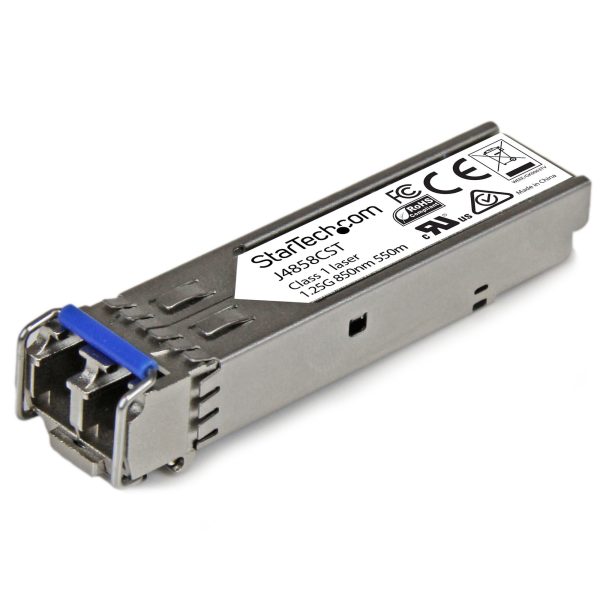 Módulo Transceptor SFP Compatible con HPE J4858C - 1000BASE-SX - Fibra Multimodo MMF de 1GbE - SFP Ethernet Gigabit de 1Gb - LC - 550m - 850nm - HPE 1400, 1700, 1820 DDM