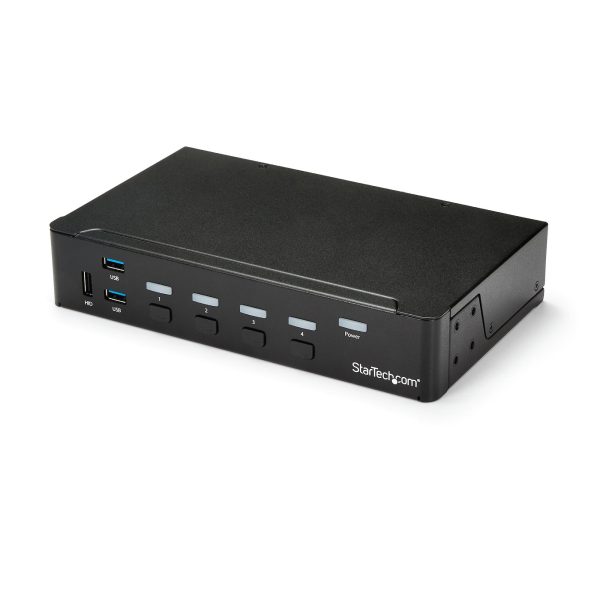 Switch Conmutador KVM de 4 Puertos HDMI 1080p con USB 3.0