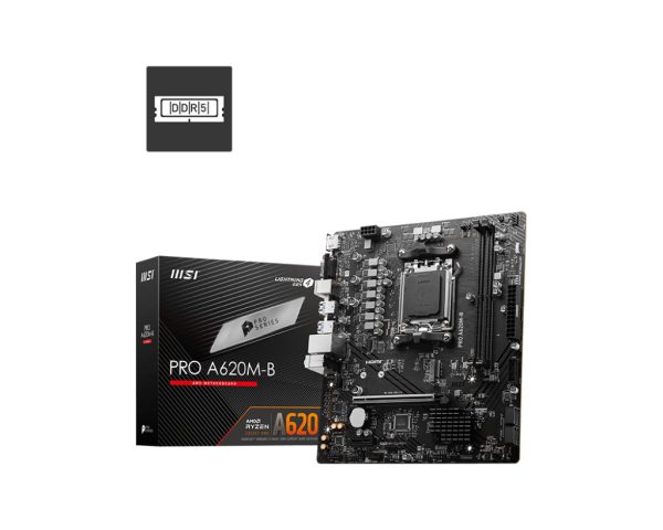 PRO A620M-B placa base AMD A620 Zócalo AM5 micro ATX