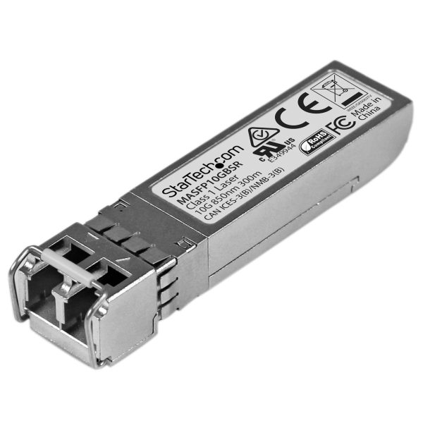 Módulo SFP+ Compatible con Cisco Meraki MA-SFP-10GB-SR - 10GBASE-SR - Multimodo 10GbE - SFP+ Ethernet Gigabit 10Gb - LC 300m - 850nm - Cisco Meraki MS225/MX400/MS250 DDM