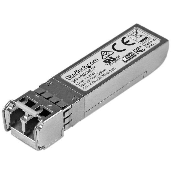 Módulo SFP+ Compatible con Cisco SFP-10G-SR-S - 10GBASE-SR - Fibra Multimodo de 10GbE - SFP+ Ethernet Gigabit 10Gb - LC - 300m - 850nm - Cisco Firepower, ASR9000, C9300 DDM