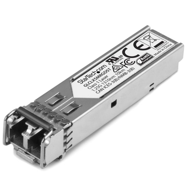 Módulo Transceptor SFP Compatible con Cisco GLC-LX-SM-RGD - 1000BASE-LX - Monomodo 1GbE - SFP Ethernet Gigabit 1Gb - LC - 10km - 1310nm - Cisco Firepower/ ASR920/ IE2000 DDM