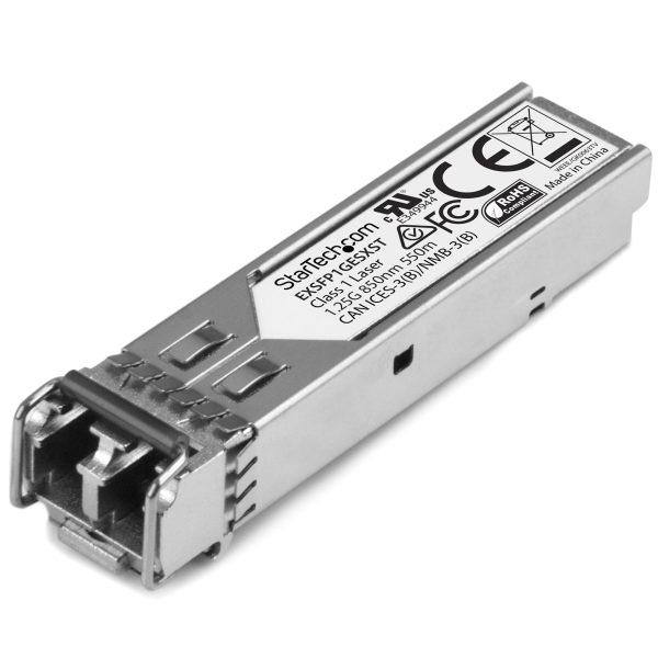 Módulo Transceptor SFP Compatible con el Modelo EX-SFP-1GE-LX de Juniper - 1000BASE-LX - Fibra Monomodo (SMF) de 1GbE - SFP Ethernet Gigabit 1Gb - LC 10km - 1310nm - DDM