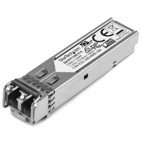 Módulo SFP Compatible con Cisco Meraki MA-SFP-1GB-LX10 - 1000BASE-LX - Monomodo 1GbE - SFP Ethernet Gigabit 1Gb - LC 10km - 1310nm - Cisco Meraki MS225, MX400, MS250 DDM