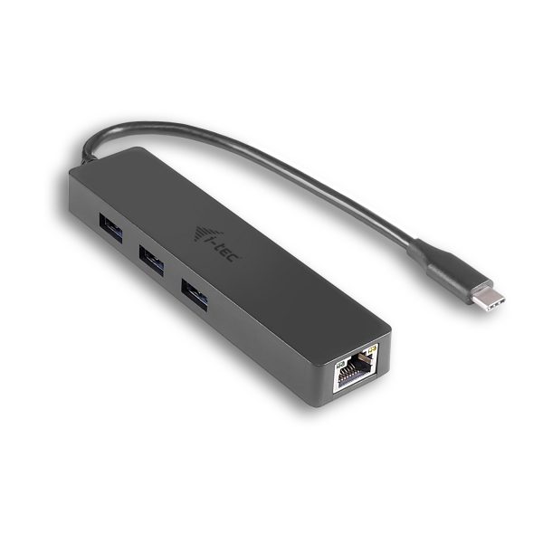 Advance USB-C Slim Passive HUB 3 Port + Gigabit Ethernet Adapter