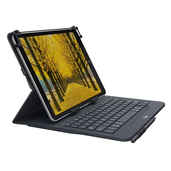 Universal Folio Negro Bluetooth QWERTY Español