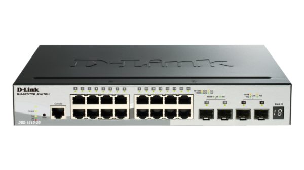 DGS-1510 Gestionado L3 Gigabit Ethernet (10/100/1000) Energía sobre Ethernet (PoE) Negro