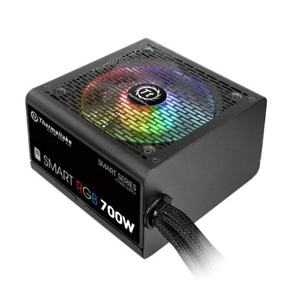 Smart RGB unidad de fuente de alimentación 700 W 20+4 pin ATX ATX Negro