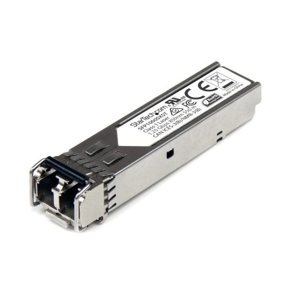 Módulo Transceptor SFP no Codificado MSA - 1000BASE-SX - Transceptor Óptico de Fibra Multimodo (MMF) de 1GbE - SFP Ethernet Gigabit de 1Gb - LC - 550m - 850nm - DDM