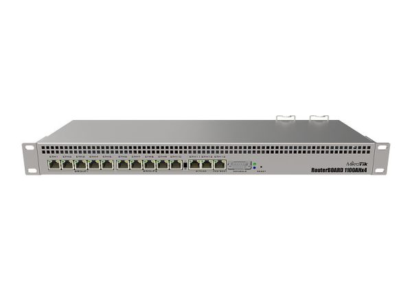 RB1100AHx4 router Gigabit Ethernet Acero inoxidable