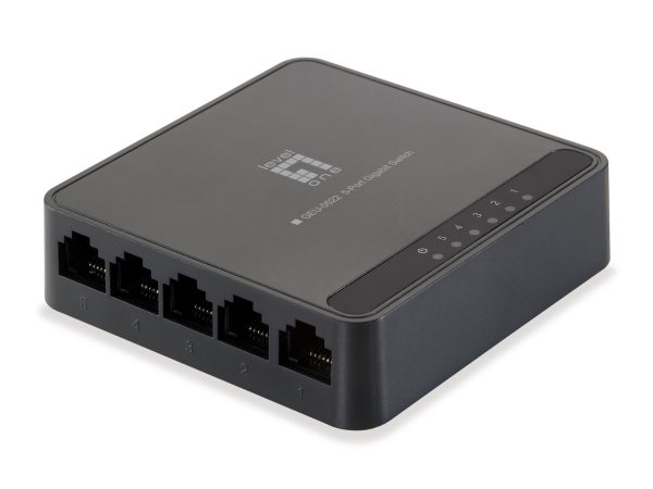 GEU-0522 switch Gigabit Ethernet (10/100/1000) Negro